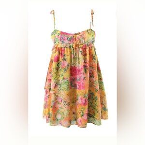 Madison Floral Mini Dress